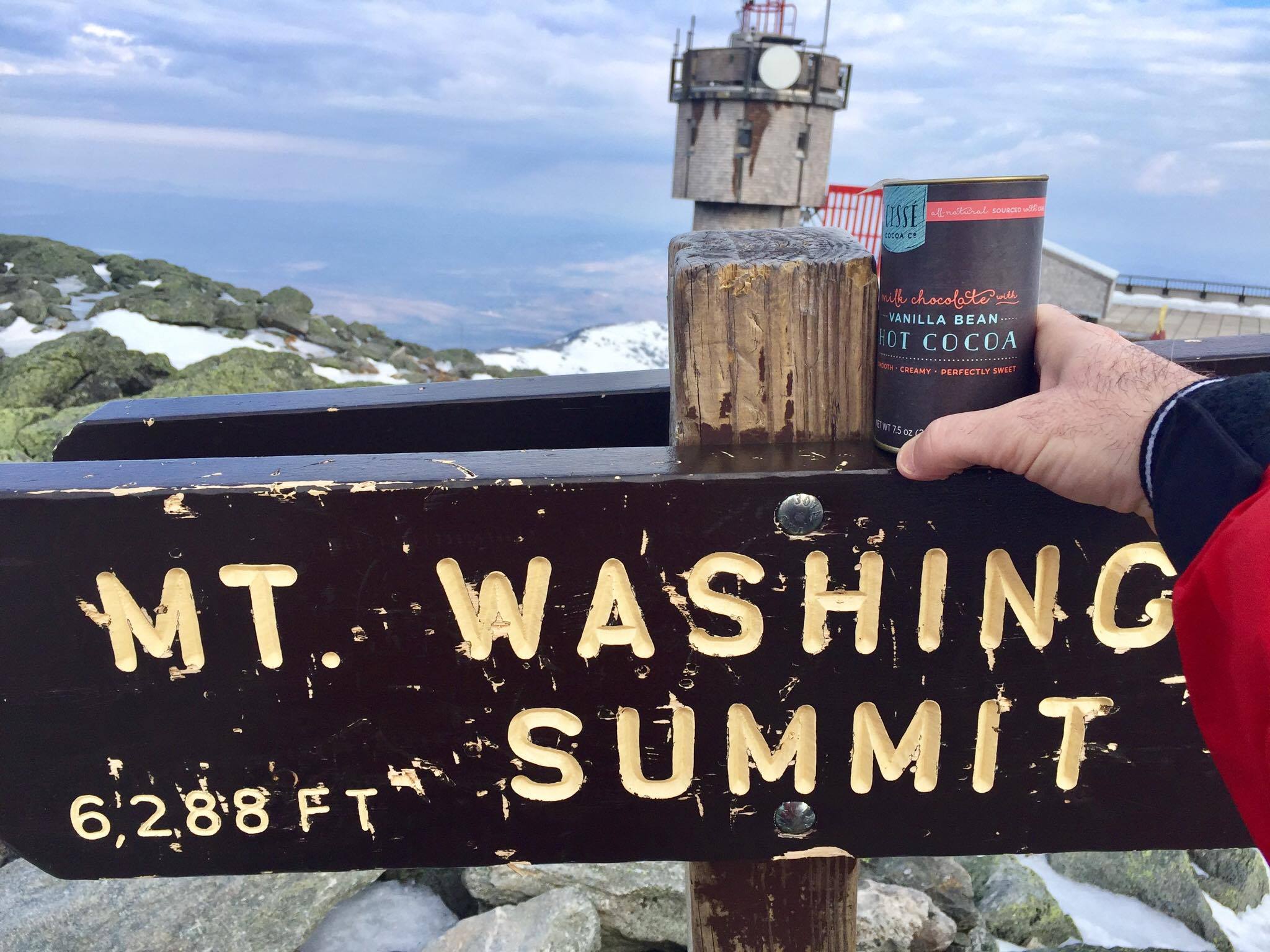 cisse hot cocoa New Heights TWM sign