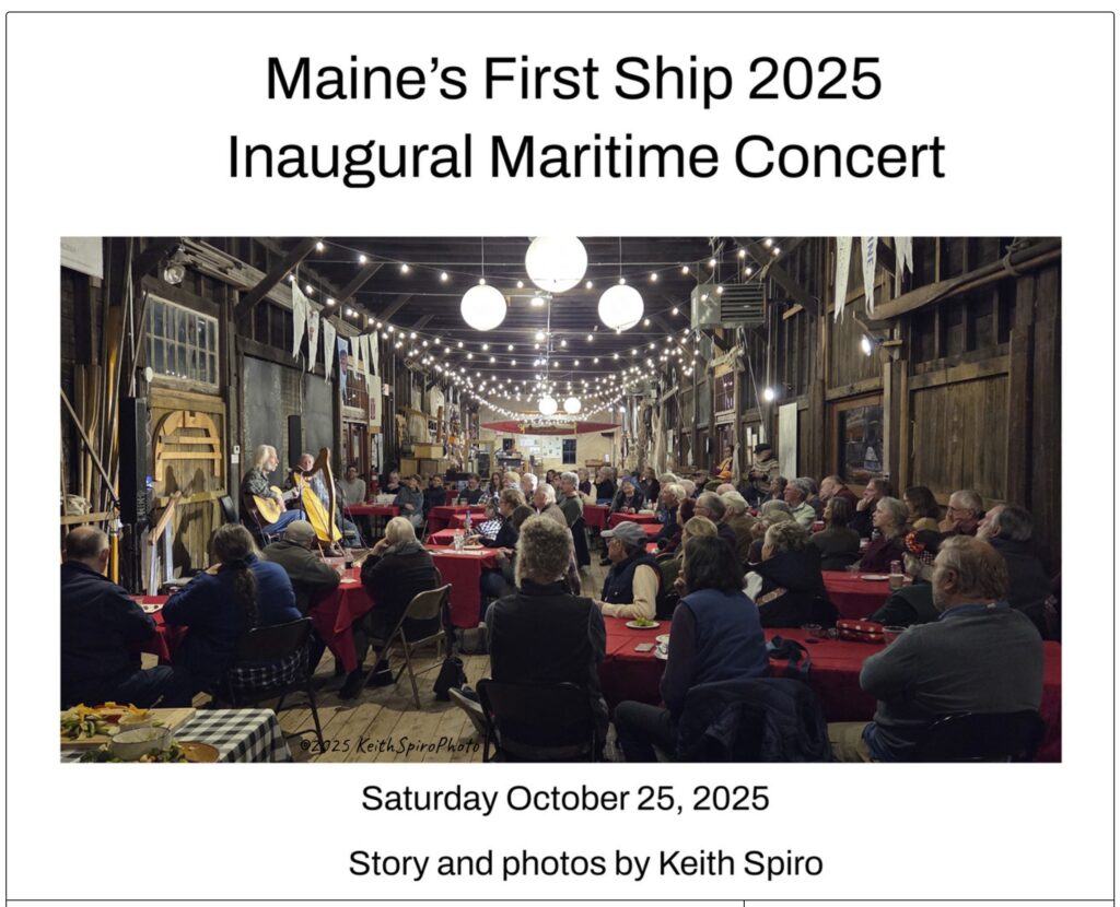 maritime concert photos image of book cover Keith Spiro photo