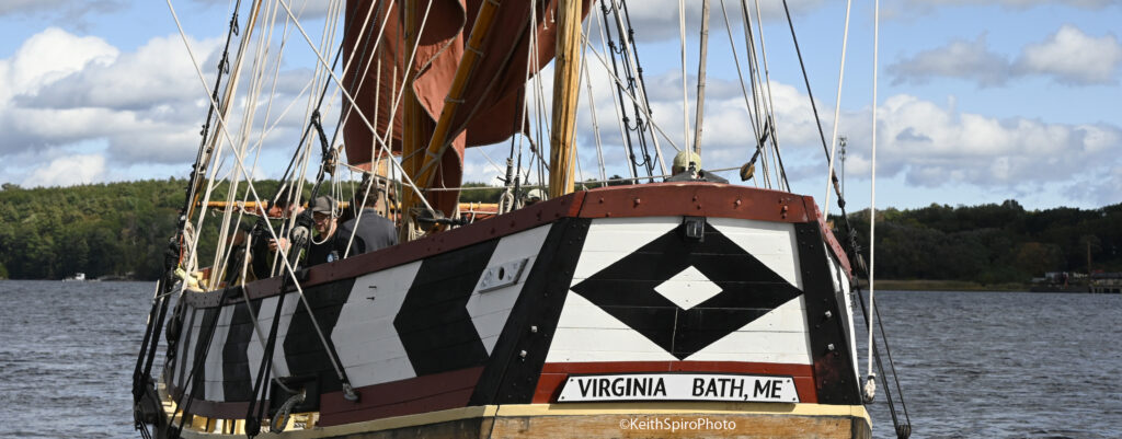 s/v Virginia the reconstruction of the first English style ship built in the Americas is pictured here in this KeithSpiroPhoto.